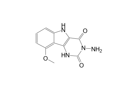 3-amino-9-methoxy-1H-pyrimido[5,4-b]indole-2,4(3H,5H)-dione