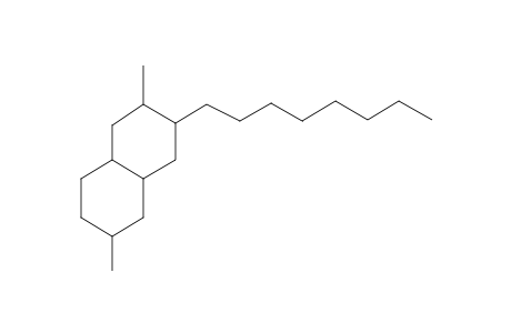 Naphthalene, decahydro-2,6-dimethyl-3-octyl-