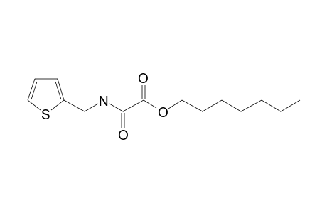 Oxalic acid, monoamide, N-(2-thienylmethyl)-, heptyl ester