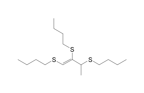 1,2,3-Tris(butylthio)-1-butene