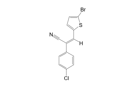 Z-(ALPHA-(PARA-CHLORPHENYL)-BETA-(5-BROMO-2-THIENYL)-ACRYLONITRIL)