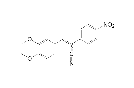 3-(3,4-Dimethoxyphenyl)-2-(p-nitrophenyl)acrylonitrile