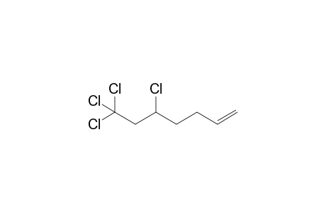 5,7,7,7-Tetrachloro-1-heptene