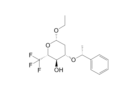 ETHYL-2,6-DIDEOXY-6,6,6-TRIFLUORO-3-O-[(1R)-1-PHENYLETHYL]-BETA-L-ARABINO-HEXOPYRANOSIDE