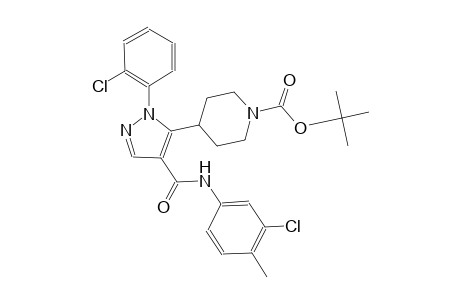 1-piperidinecarboxylic acid, 4-[4-[[(3-chloro-4-methylphenyl)amino]carbonyl]-1-(2-chlorophenyl)-1H-pyrazol-5-yl]-, 1,1-