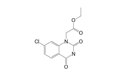 7-CHLORO-3,4-DIHYDRO-2,4-DIOXO-1(2H)-QUINAZOLINEACETICACID-ETHYLESTER