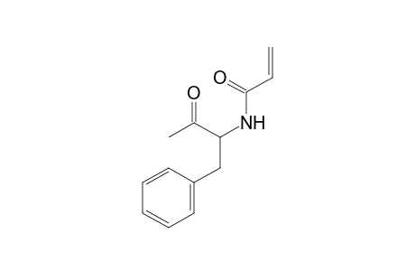 N-(alpha-Acetylphenethyl)acrylamide