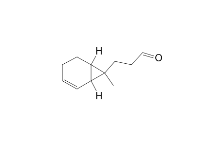 exo-7-Methylbicyclo(4.1.0)hept-2-en-endo-7-propanal