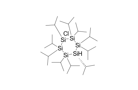 cis-1-Chloro-1,2,2,3,3,4,4,5,5,6,6-decaisopropylcyclohexasilane