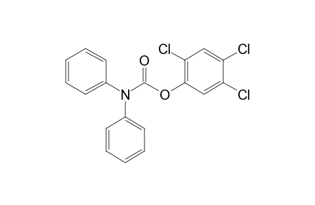 N,N-Diphenylcarbamic acid, 2,4,5-trichlorophenyl ester