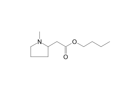 1-methyl-2-pyrrolidineacetic acid, butyl ester