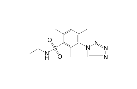 N-ethyl-2,4,6-trimethyl-3-(1H-tetraazol-1-yl)benzenesulfonamide