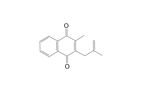 1,4-Naphthalenedione, 2-methyl-3-(2-methyl-2-propenyl)-