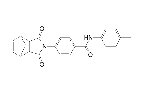 4-(3,5-dioxo-4-azatricyclo[5.2.1.0~2,6~]dec-8-en-4-yl)-N-(4-methylphenyl)benzamide