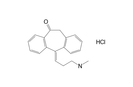 (E)-5,11-dihydro-5-[3-(methylamino)propylidene]-10H-dibenzo[a,d]cyclohepten-10-one, hydrochloride