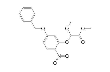 METHYL-2-METHOXY-2-(5-BENZYLOXY-2-NITROPHENOXY)-ACETATE