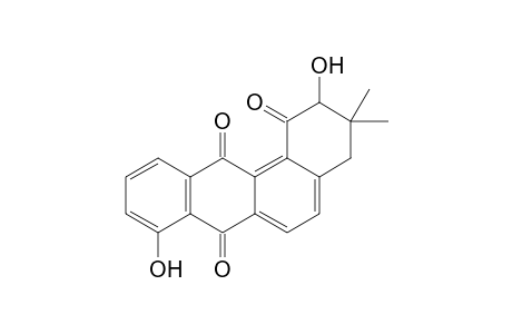 2,8-Dihydroxy-3,3-dimethyl-2,4-dihydrobenzo[a]anthracene-1,7,12-trione