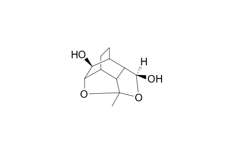 5-Methyl-3.beta.,9.beta.-dihydroxy-4,12-dioxatetracyclo[5.2.1.1(5,8).0(2,6)]dodecane