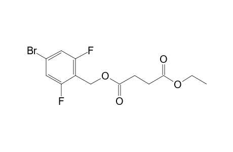 Succinic acid, 4-bromo-2,6-difluorobenzyl ethyl ester