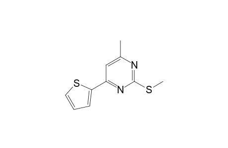 6-METHYL-2-METHYLTHIO-4-(2-THIENYL)-PYRIMIDINE