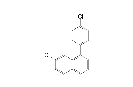 7-Chloranyl-1-(4-chlorophenyl)naphthalene