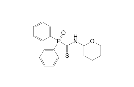 1-(diphenylphosphinyl)-N-(tetrahydro-2H-pyran-2-yl)thioformamide