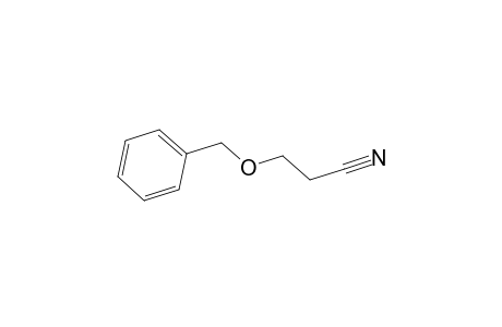 3-(benzyloxy)propionitrile