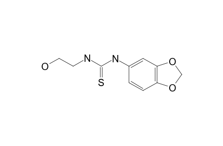 1-(2-hydroxyethyl)-3-[3,4-(methylenedioxy)phenyl]-2-thiourea