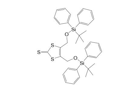 4,5-Bis(tert-butyldiphenylsilyloxymethy)l-1,3-dithiol-2-thione