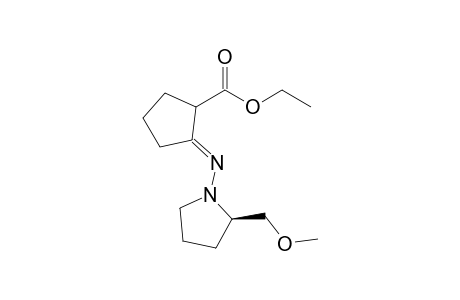 (2E)-2-[(2R)-2-(methoxymethyl)pyrrolidino]iminocyclopentanecarboxylic acid ethyl ester