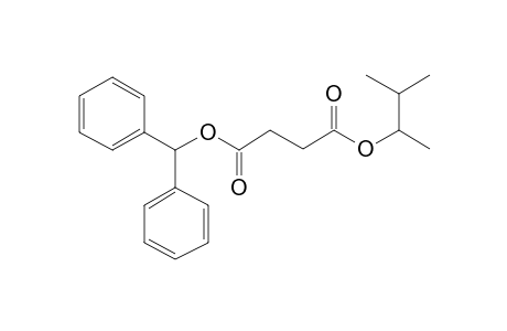 Succinic acid, 3-methylbut-2-yl diphenylmethyl ester