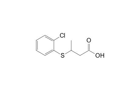 3-[(2-chlorophenyl)thio]butyric acid