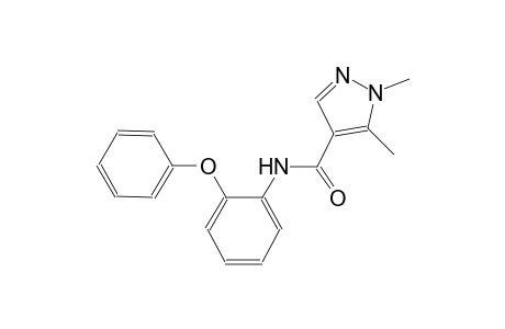 1,5-dimethyl-N-(2-phenoxyphenyl)-1H-pyrazole-4-carboxamide