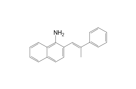 (E)-2-(2-Phenylpropenyl)naphthalen-1-ylamine