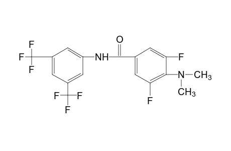 4-(dimethylamino)-alpha,alpha,alpha,alpha',alpha',alpha'-octafluoro-3',5'-benzoxylidide