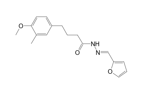 Butanehydrazide, 4-(4-methoxy-3-methylphenyl)-N2-(2-furfurylideno)-
