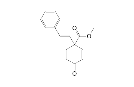 Methyl 1-[(E)-styryl]-4-oxocyclohex-2-enecarboxylate