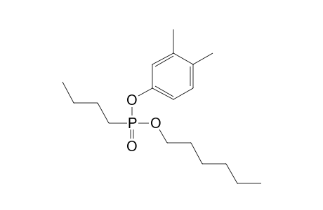 Butylphosphonic acid, 3,4-dimethylphenyl hexyl ester