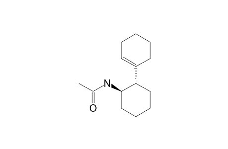 Acetamide, N-[2-(1-cyclohexen-1-yl)cyclohexyl]-, trans-