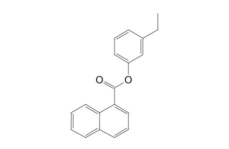 1-Naphthoic acid, 3-ethylphenyl ester