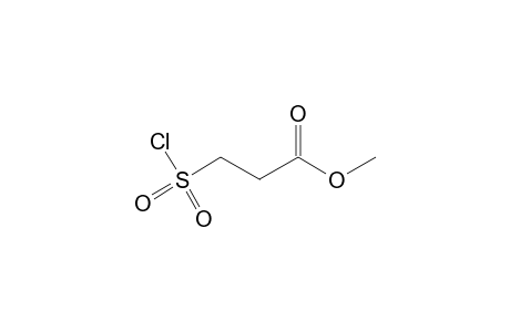 3-(CHLOROSULFONYL)PROPIONIC ACID, METHYL ESTER