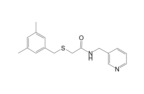 2-[(3,5-Dimethylbenzyl)sulfanyl]-N-(3-pyridinylmethyl)acetamide