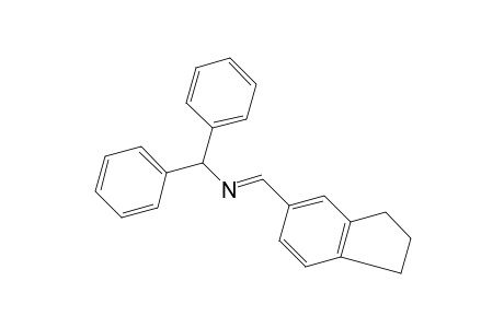 1,1-diphenyl-N-[(5-indanyl)methylene]methylamine