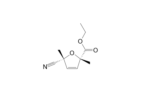 CIS-ETHYL-5-CYANO-2,5-DIMETHYL-2,5-DIHYDROFURAN-2-CARBOXYLATE