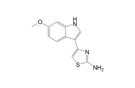 4-(6-methoxy-1H-indol-3-yl)-1,3-thiazol-2-amine