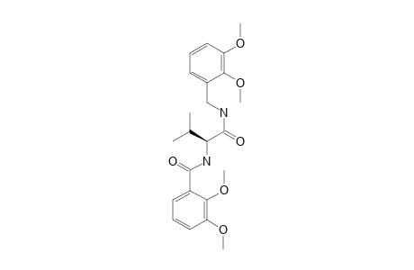 (2S)-2-(-2,3-Dimethoxyphenyl)carbonylamino-N-(2,3-dimethoxybenzyl)-3-methylbutylamide