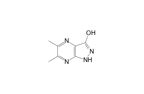 5,6-dimethyl-1H-pyrazolo[3,4-b]pyrazin-3-ol