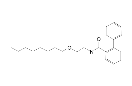 Biphenyl-2-carboxamide, N-(2-octyloxyethyl)-