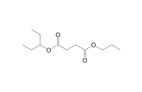 Succinic acid, 3-pentyl propyl ester