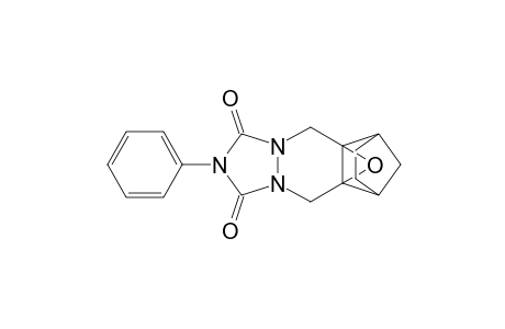 5H,10H-5a,9a-Epoxy-6,9-methano-1H-[1,2,4]triazolo[1,2-b]phthalazine-1,3(2H)-dione, tetrahydro-2-phenyl-, (5a.alpha.,6.alpha.,9.alpha.,9a.alpha.)-